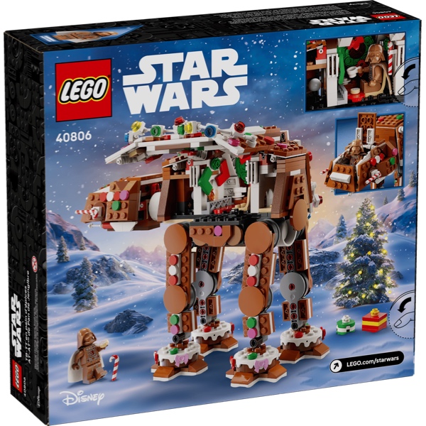 LEGO Star Wars 40806 Peperkoek AT-AT Walker - Afbeelding 4