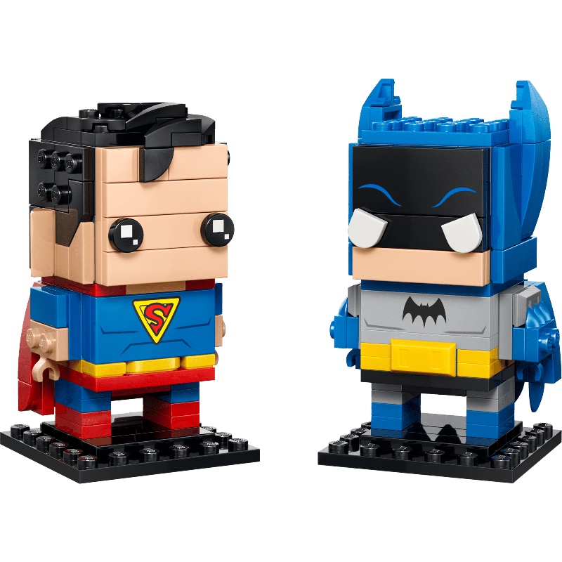 LEGO Brickheadz 40859 Golden Age Superman en Batman Figuren - Afbeelding 2