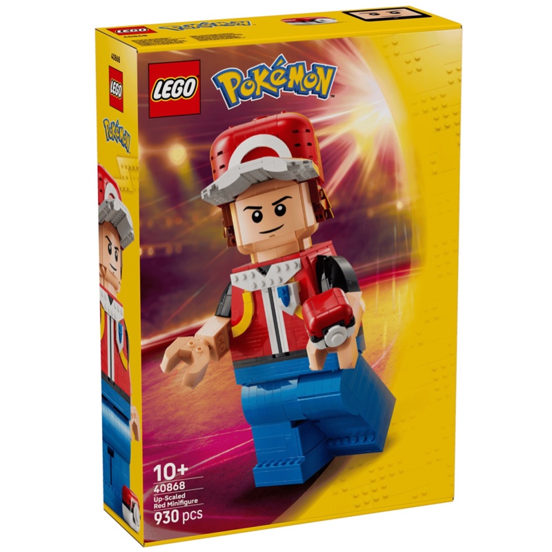 LEGO Pokémon 40868 Grote Minifiguur Van Red