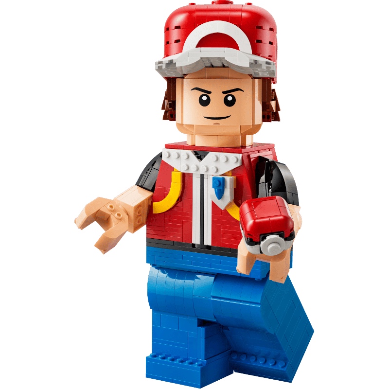 LEGO Pokémon 40868 Grote Minifiguur Van Red - Afbeelding 2