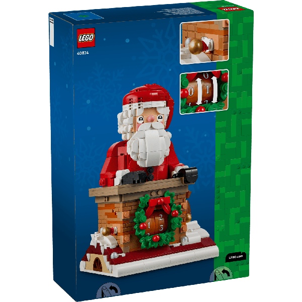 LEGO Exclusive 40874 Aftellen met de Kerstman - Afbeelding 3