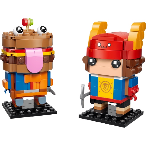 LEGO Brickheadz 40910 Fortnite Beef Boss en Skye Figuren - Afbeelding 2