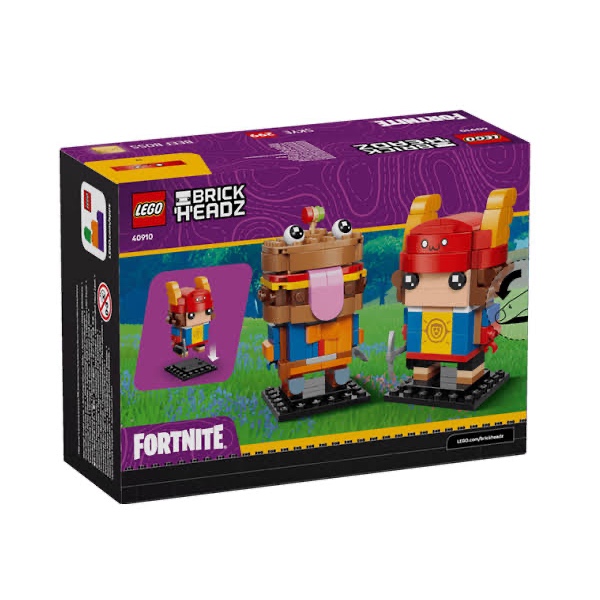 LEGO Brickheadz 40910 Fortnite Beef Boss en Skye Figuren - Afbeelding 3
