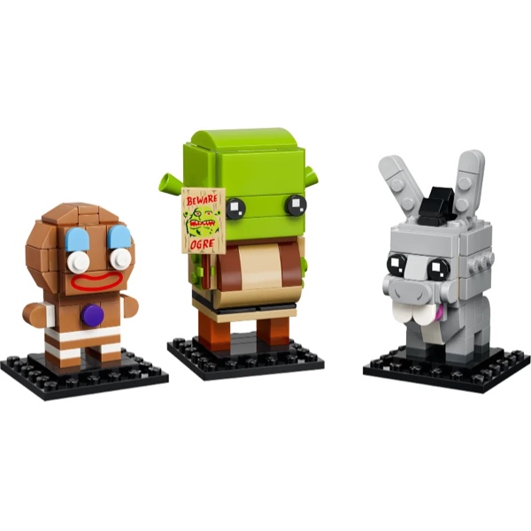 LEGO Brickheadz 40923 Shrek, Ezel en Peper Figuren - Afbeelding 2