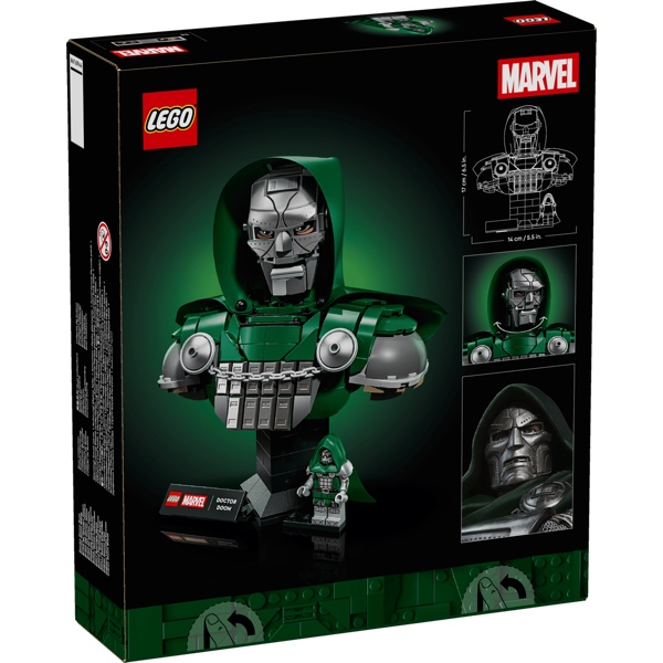 LEGO Marvel 76345 Doctor Doom Buste - Afbeelding 5
