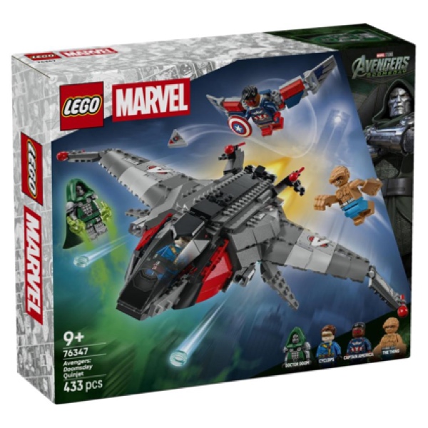LEGO Marvel 76347 Avengers - Doomsday Quinjet