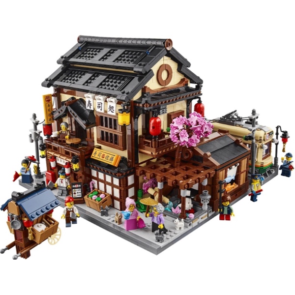 LEGO Bricklink 910060 Sushirestaurant - Afbeelding 2