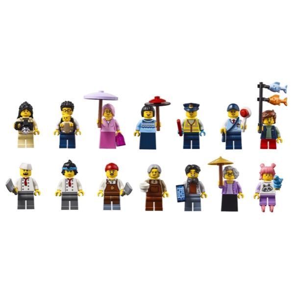 LEGO Bricklink 910060 Sushirestaurant - Afbeelding 4