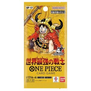 One Piece TCG Japans OP-17 The World's Strongest Warriors Booster Pack