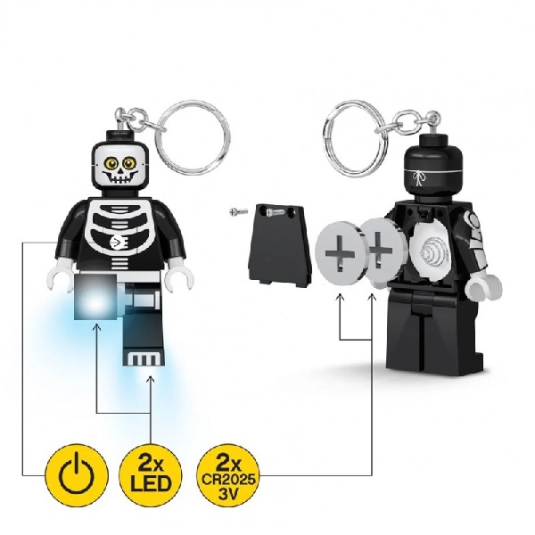 LEGO Sleutellampje Monsters Skeleton - Afbeelding 4