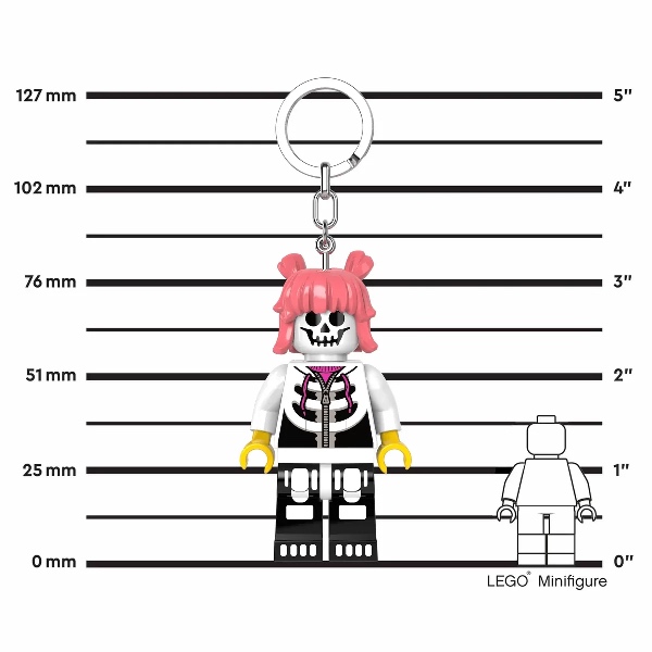LEGO Sleutellampje Skeleton Girl - Afbeelding 5